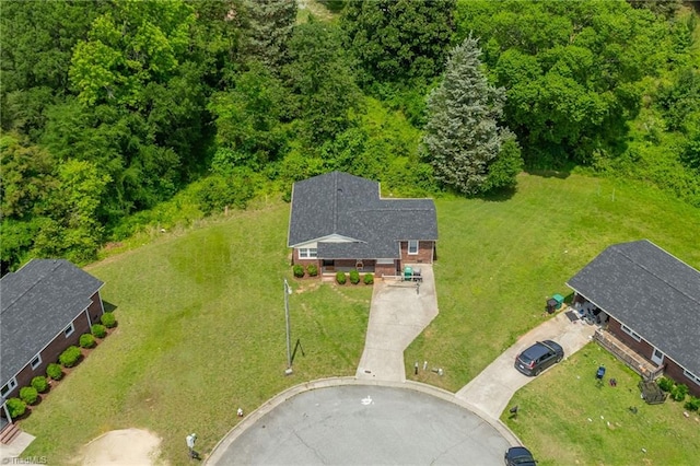 124 Jacklyn Ct, High Point, NC 27265 - aerial view of property and surrounding area