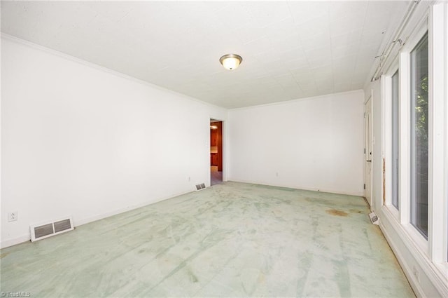 610 Frye Bridge Rd, Clemmons, NC 27012 - spare room with carpet and ornamental molding