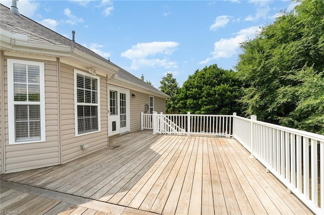 5921 Election Oak Dr, High Point, NC 27265 - view of wooden terrace