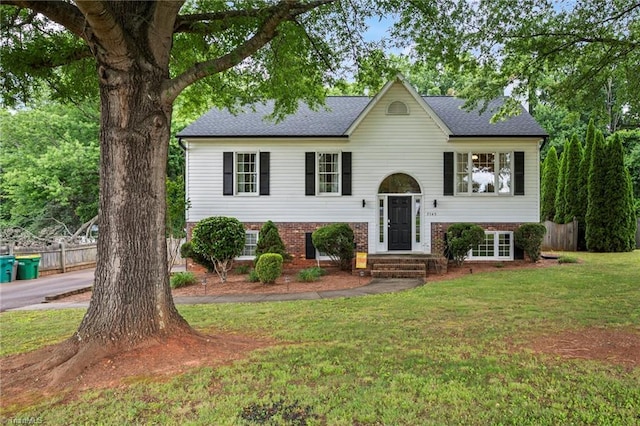 7145 Franklin Rd, Lewisville, NC 27023 - split foyer home with brick siding and roof with shingles