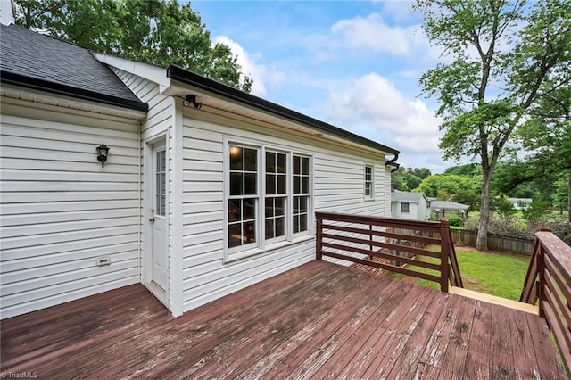7145 Franklin Rd, Lewisville, NC 27023 - view of deck