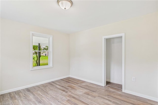 3885 Leo St, Winston-Salem, NC 27105 - unfurnished room featuring light wood-style floors