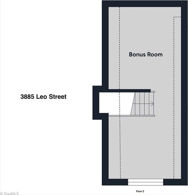 3885 Leo St, Winston-Salem, NC 27105 - view of room layout