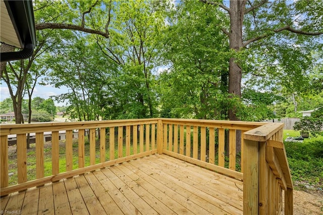 308 Worrell St, Thomasville, NC 27360 - view of wooden terrace