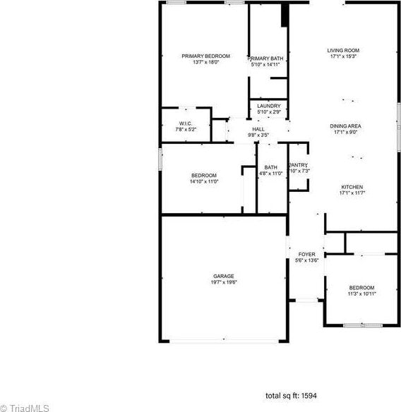 floor plan / room layout