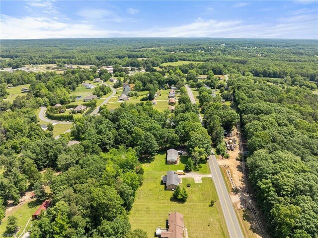 5215 Hicone Rd, Mcleansville, NC 27301 - drone / aerial view of a heavily wooded area