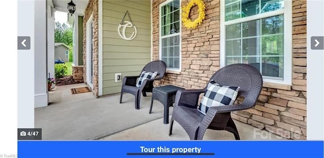 7464 Albemarle Ct, Denver, NC 28037 - view of covered porch