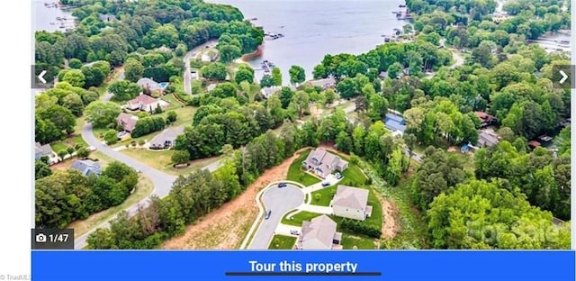 7464 Albemarle Ct, Denver, NC 28037 - bird's eye view of a nearby body of water