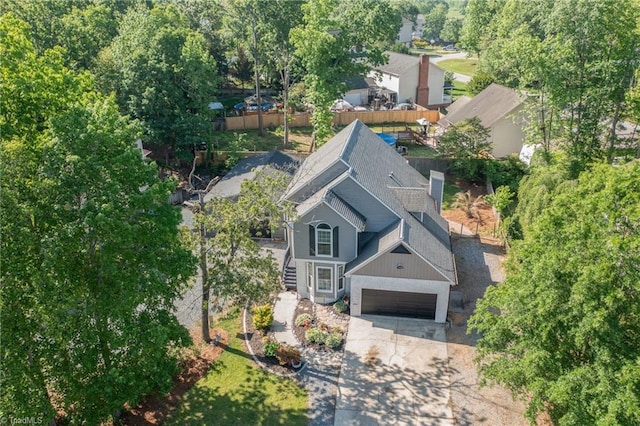 1705 Braemore Ct, Kernersville, NC 27284 - birds eye view of property