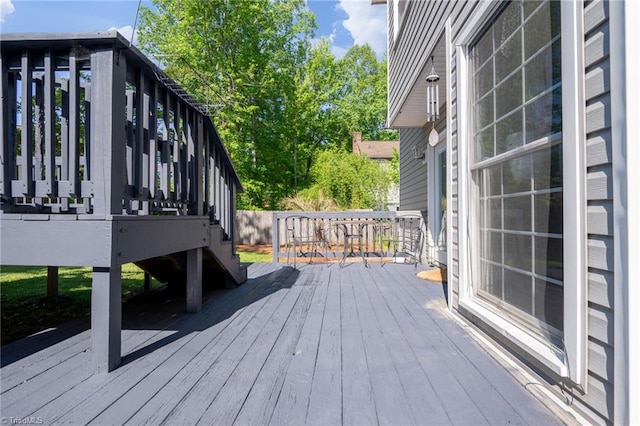 1705 Braemore Ct, Kernersville, NC 27284 - view of deck