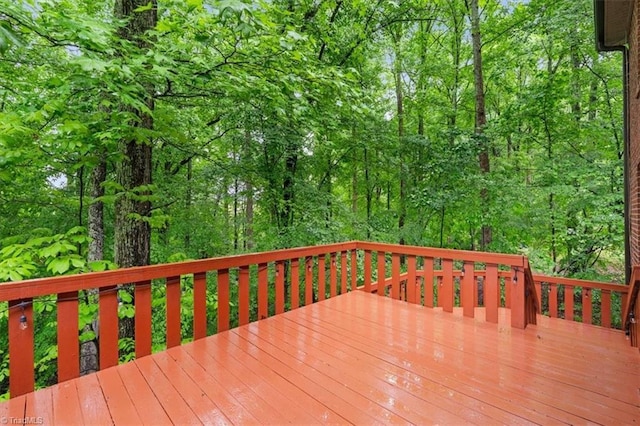 573 Doe Run Dr, Kernersville, NC 27284 - view of wooden terrace