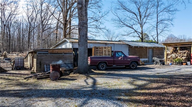 view of side of home