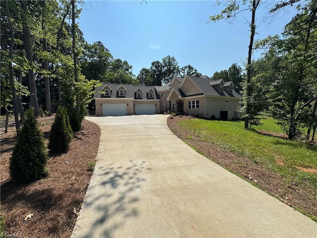 128 Provence Ct, King, NC 27021 - view of front facade featuring driveway, a front yard, and a garage