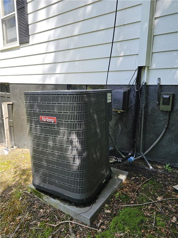 2370 W Clemmonsville Rd, Winston-Salem, NC 27127 - exterior view of central air condition unit