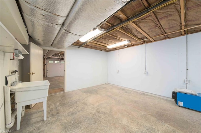 3306 Midkiff Rd, Winston-Salem, NC 27106 - view of unfinished basement