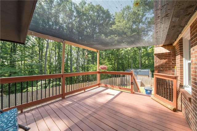 3306 Midkiff Rd, Winston-Salem, NC 27106 - view of deck