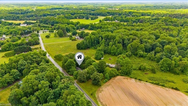 view of rural area