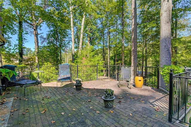 view of patio / terrace