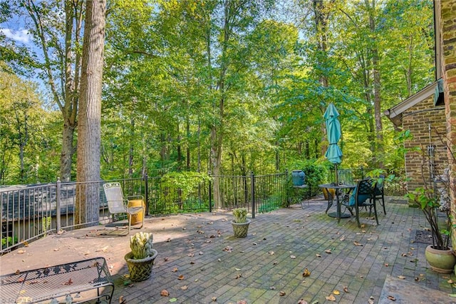 view of patio / terrace