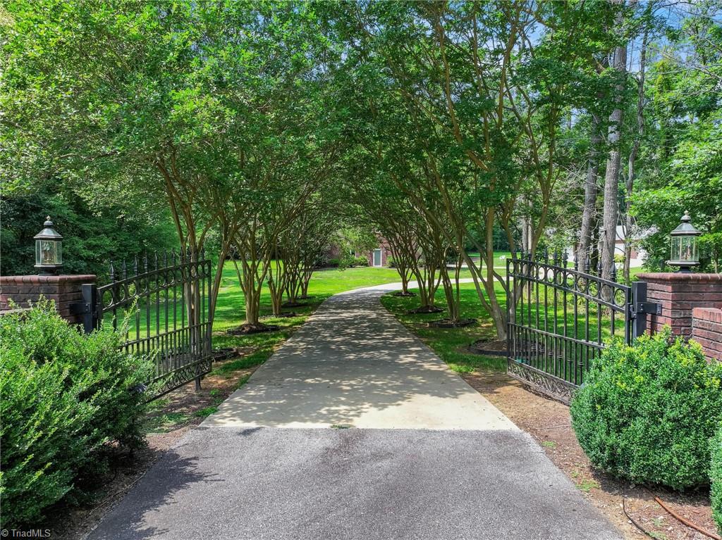 6620 Old Concord Rd, Salisbury, NC 28146 - view of gate featuring a lawn