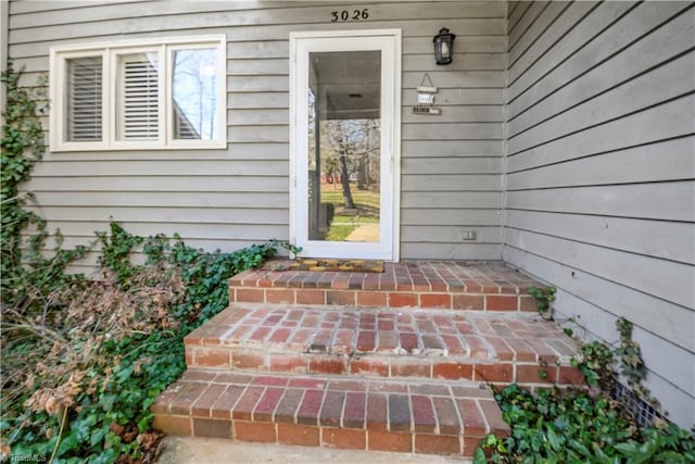 view of entrance to property