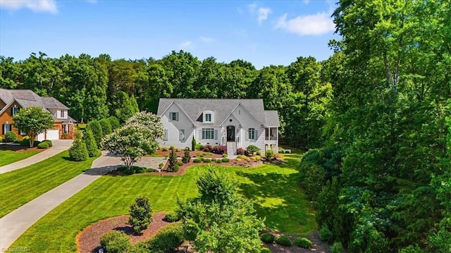 2550 Mountain Lake Rd, Asheboro, NC 27205 - view of front of home featuring driveway and a front yard