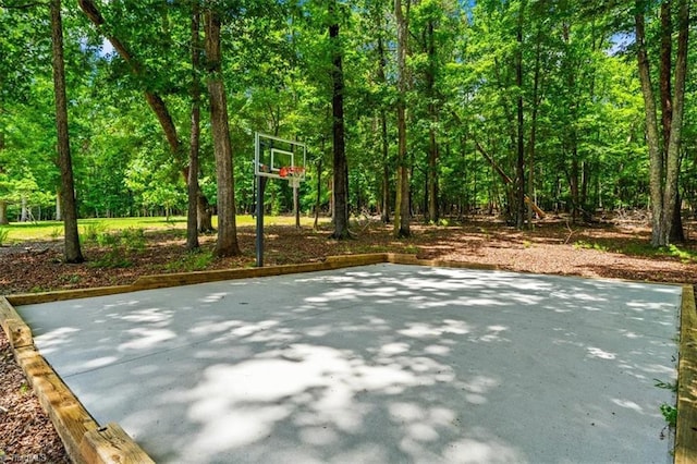 2550 Mountain Lake Rd, Asheboro, NC 27205 - view of basketball court with basketball hoop