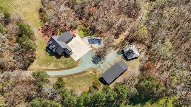 drone / aerial view
