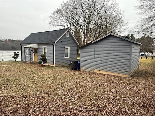 view of rear view of house