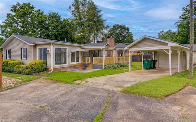 210 W Parkway Ave, High Point, NC 27284 - ranch-style home with a garage and concrete driveway