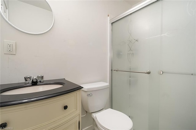304 Ingram St, Thomasville, NC 27360 - full bath with vanity and a shower with door