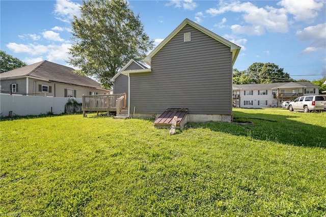304 Ingram St, Thomasville, NC 27360 - view of property exterior with a wooden deck