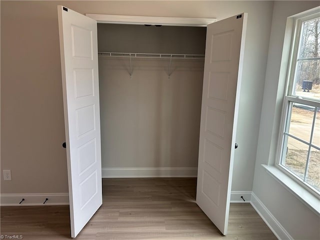 view of closet