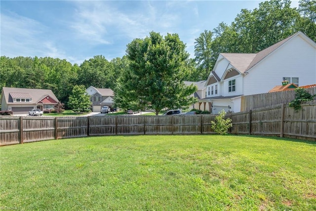 301 Summerwalk Rd, Greensboro, NC 27455 - fenced backyard featuring a residential view
