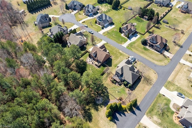 birds eye view of property featuring a residential view