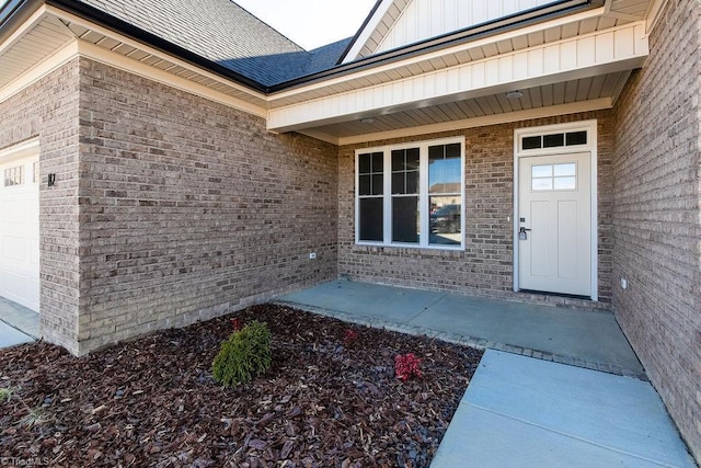 112 Emerald Ct, Trinity, NC 27370 - property entrance featuring brick siding and board and batten siding