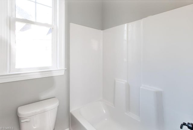112 Emerald Ct, Trinity, NC 27370 - full bath with plenty of natural light, toilet, and shower / tub combination
