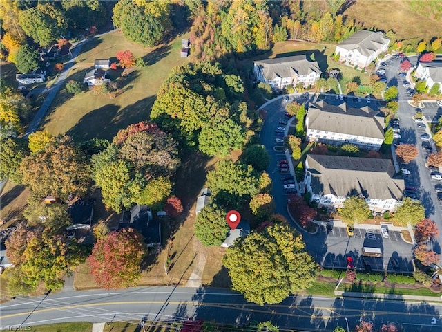 view of aerial view