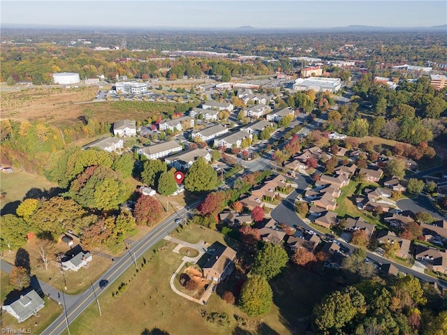 view of drone / aerial view