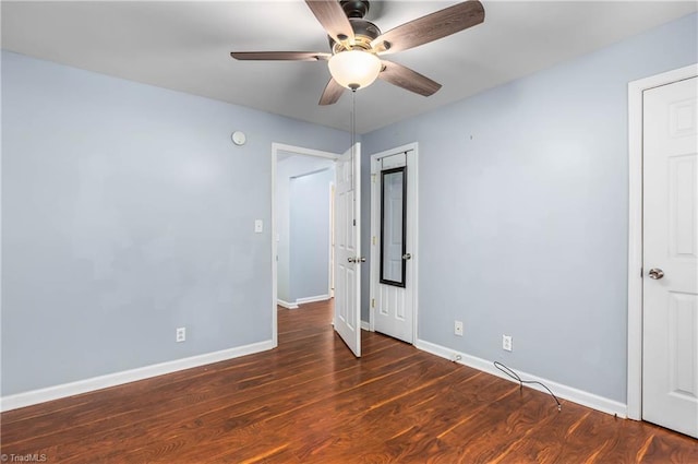 1093 Gordon Rd, Pinnacle, NC 27043 - unfurnished room with ceiling fan and wood finished floors