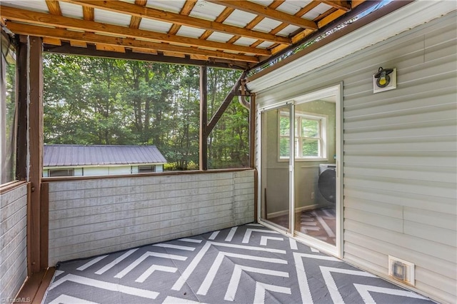 1093 Gordon Rd, Pinnacle, NC 27043 - view of unfurnished sunroom