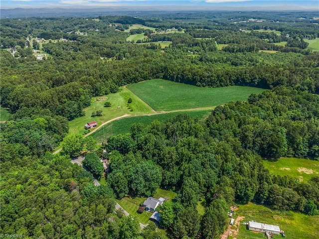 1093 Gordon Rd, Pinnacle, NC 27043 - aerial view of property's location with a heavily wooded area