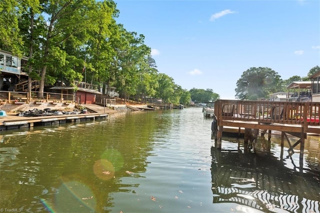 151 N Shore Dr, Lexington, NC 27292 - view of dock featuring a water view