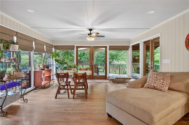 1901 Runnymede Rd, Winston-Salem, NC 27104 - sunroom / solarium with wood finished floors