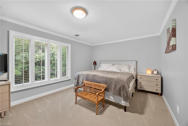 1901 Runnymede Rd, Winston-Salem, NC 27104 - bedroom with ornamental molding and carpet