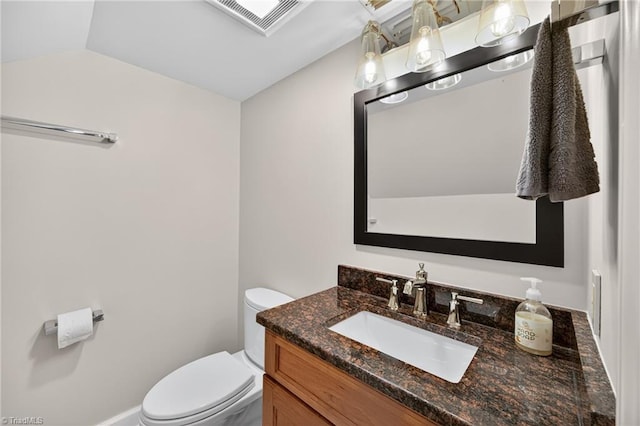 1901 Runnymede Rd, Winston-Salem, NC 27104 - bathroom with toilet and vanity