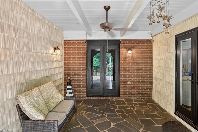 1901 Runnymede Rd, Winston-Salem, NC 27104 - property entrance with french doors