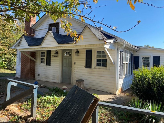 view of bungalow