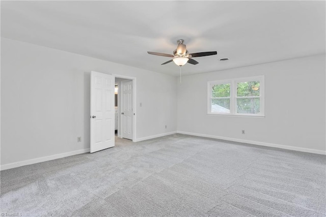 4105 Oak Hollow Dr, High Point, NC 27265 - unfurnished room with a ceiling fan and carpet flooring