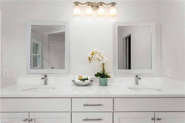 4105 Oak Hollow Dr, High Point, NC 27265 - bathroom with double vanity
